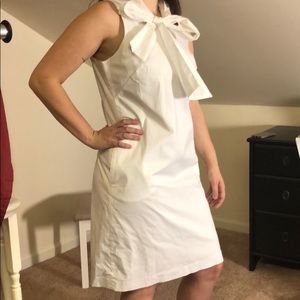 Banana Republic white dress